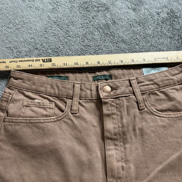 Wild Fable Highest Rise Bermuda Shorts NWT Size 10 30" Brown Distressed - Picture 8 of 9